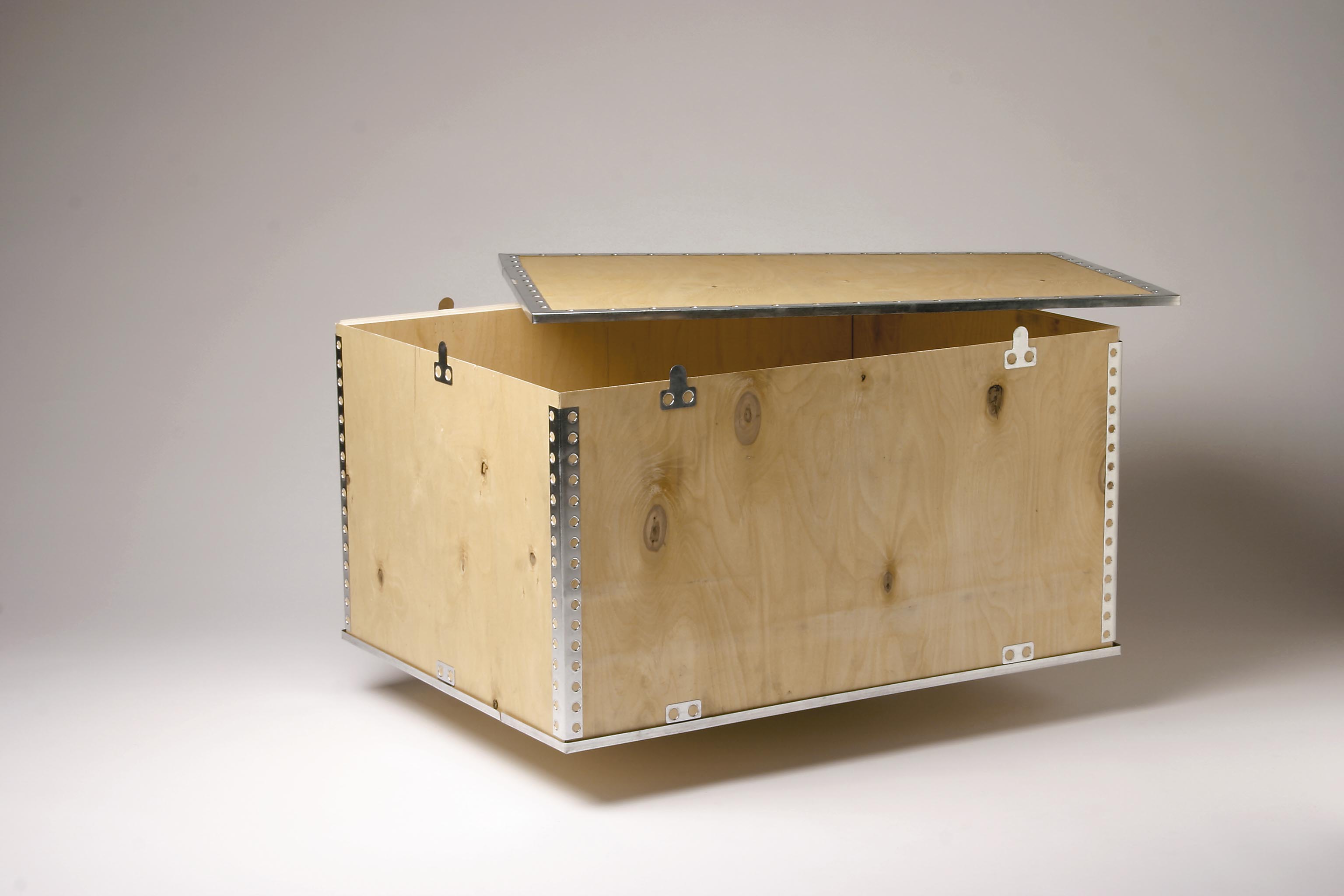 Collapsible Wooden Crate